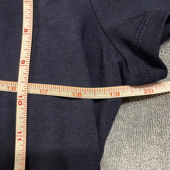 SET OF 3 Talbots Tee: Striped green & white. Solid: blue, white. Women’s Lg - Picture 9 of 10